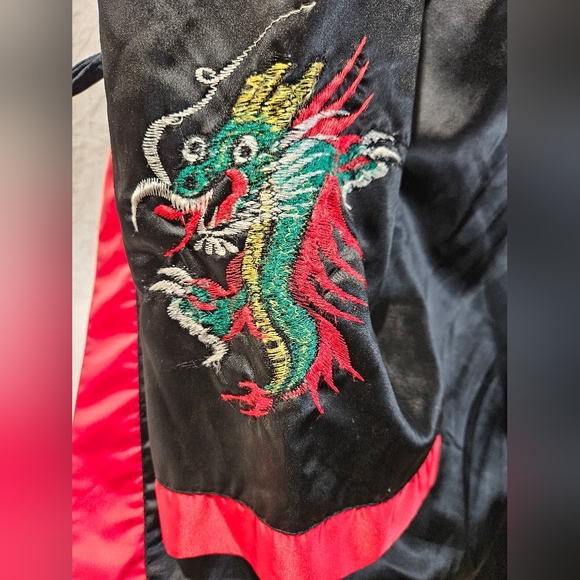 Vintage Dragon Kimono Robe - Picture 3 of 9